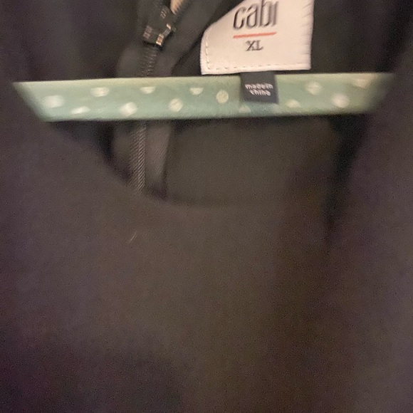 Cabi Black Indulgence 3/4 Sleeve Blouse Style #5205 Size XL - Picture 3 of 5